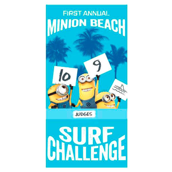 Toalla Minions microfibra