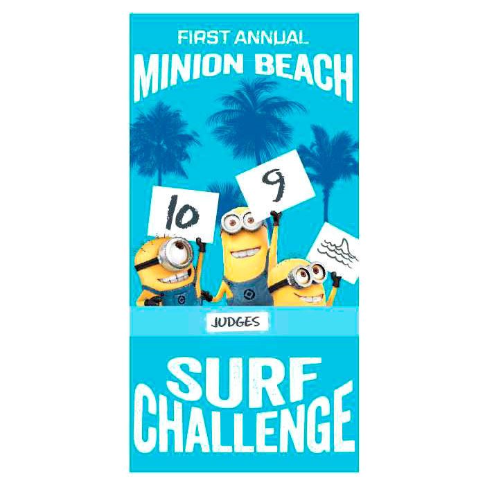 Toalla Minions microfibra