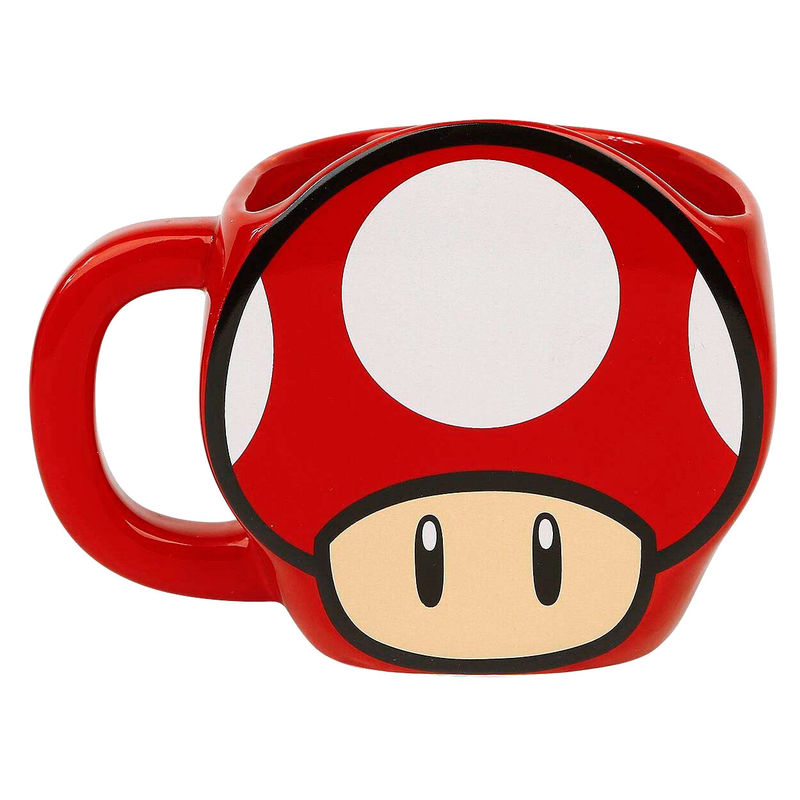 Taza 3D seta Super Mario Nintendo