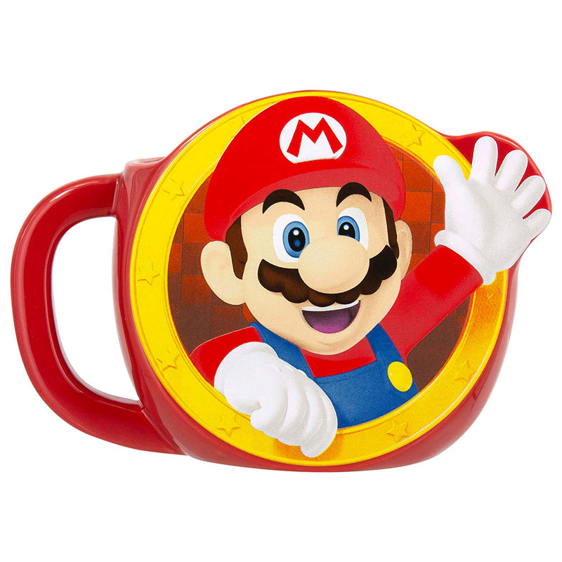 Taza 3D Super Mario Nintendo