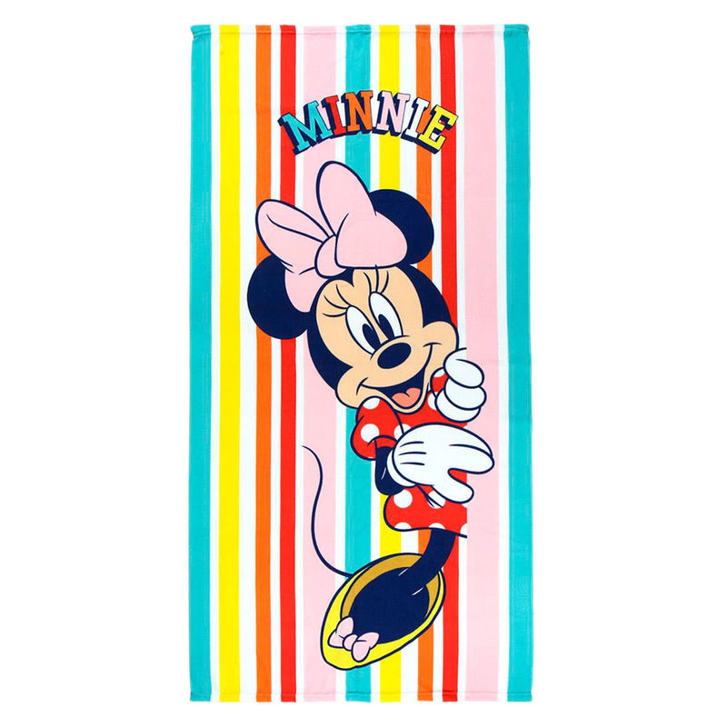Toalla Strips Minnie Disney microfibra
