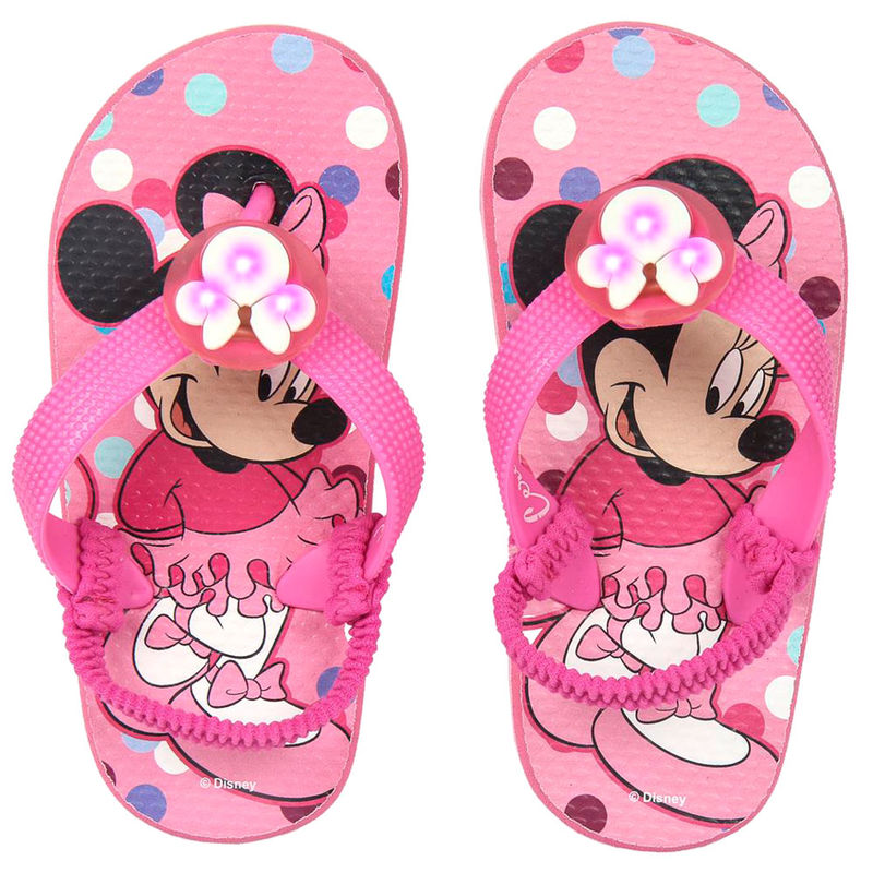 Chanclas Minnie Disney con luz