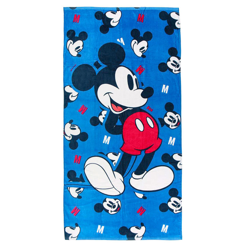 Toalla Blue Mickey Disney algodon