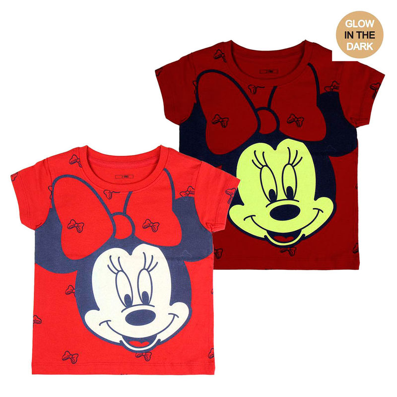 Camiseta Glow in the Dark Minnie Disney