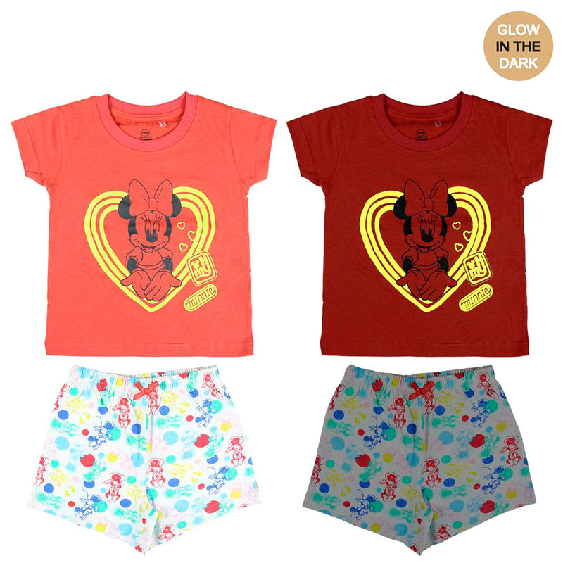 Pijama Glow in the Dark Minnie Disney
