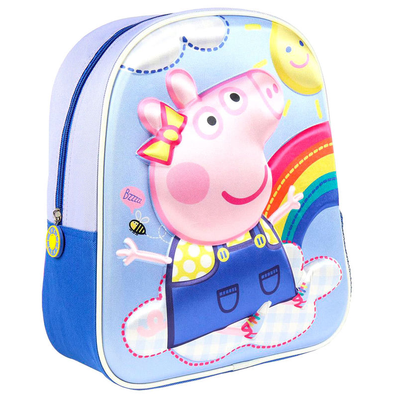 Mochila 3D Peppa Pig 31cm