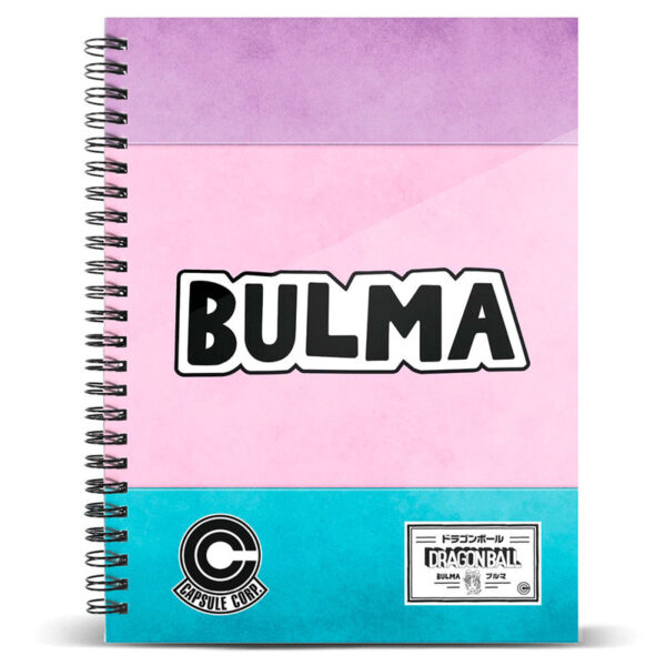 Cuaderno A5 Bulma Dragon Ball