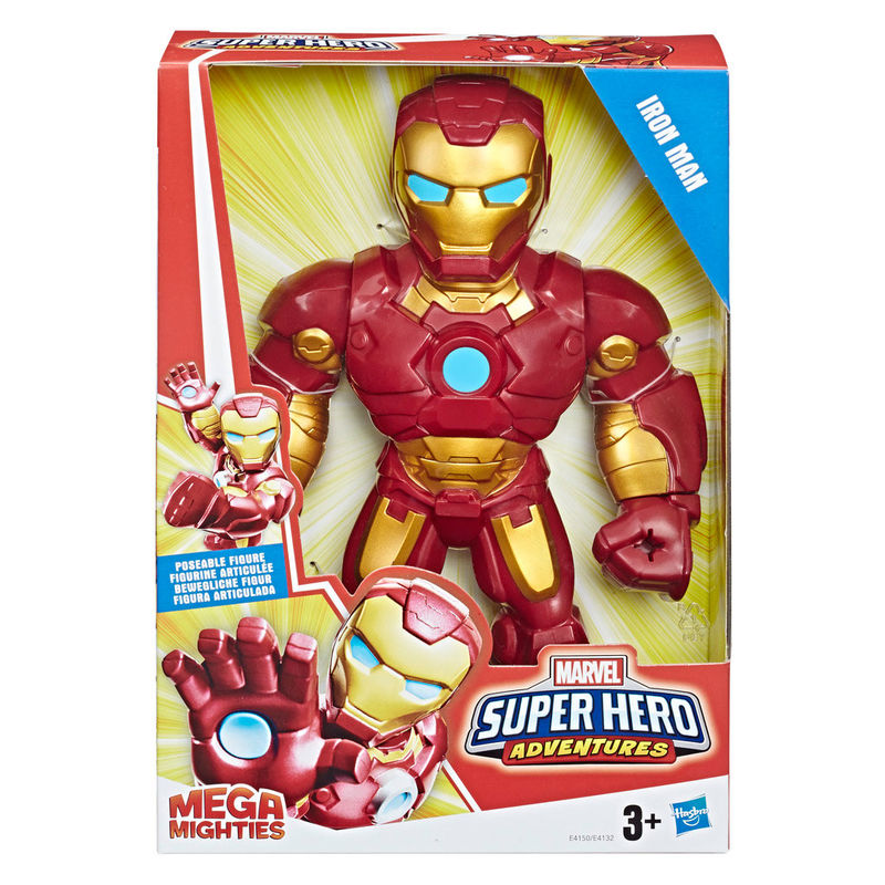 Figura articulada Mega Mighties Iron Man Avengers Marvel