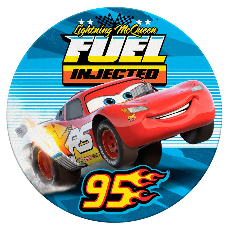 Toalla redonda Cars Disney microfibra
