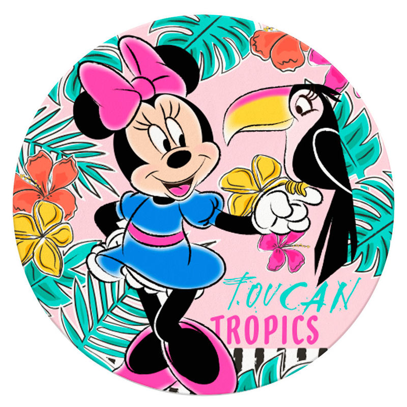 Toalla redonda Minnie Disney microfibra