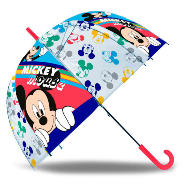 Paraguas burbuja automatico Mickey Disney 45cm