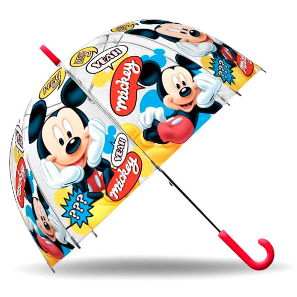 Paraguas burbuja manual Mickey Disney 45cm
