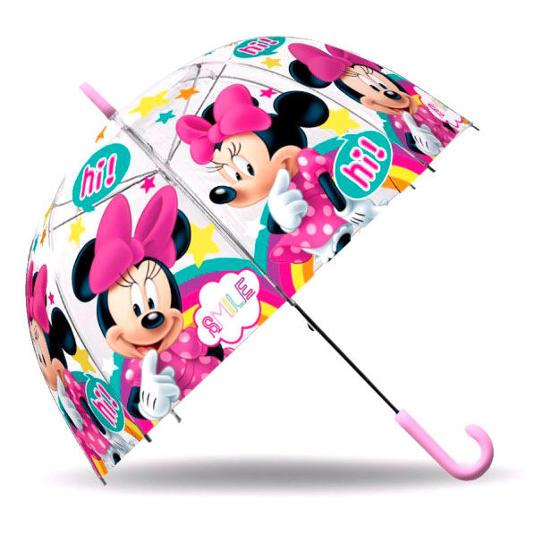 Paraguas burbuja manual Minnie Disney 45cm