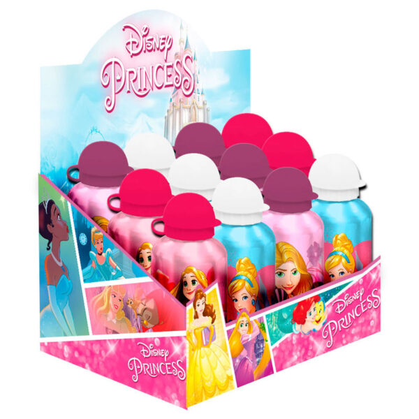 Cantimplora aluminio Princesas Disney surtido