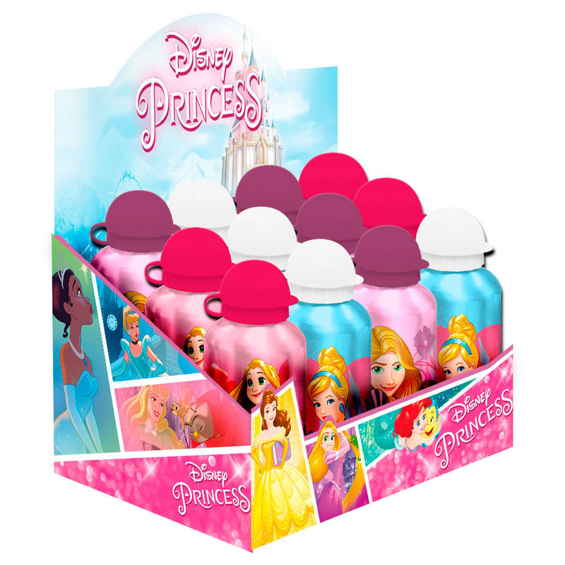 Cantimplora aluminio Princesas Disney surtido