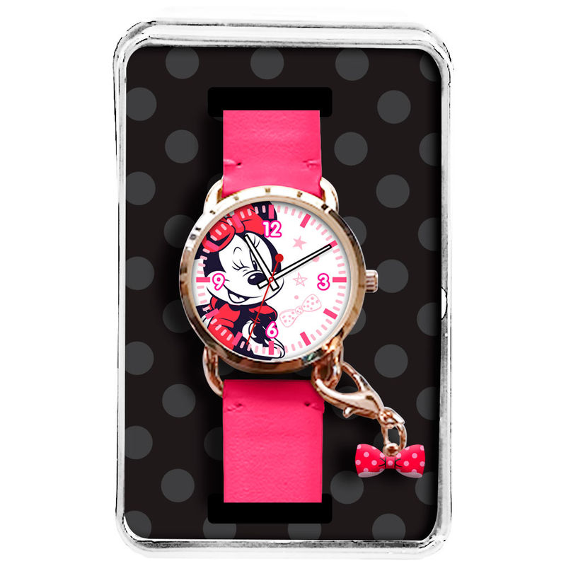Reloj analogico charm Minnie Disney