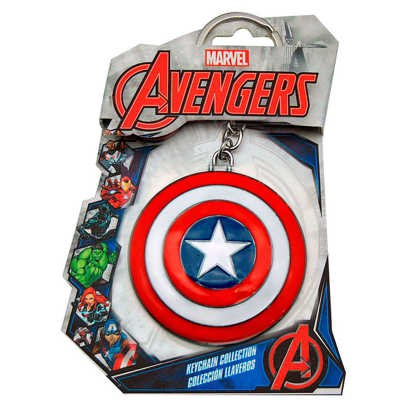 Llavero 3D Capitan America Marvel
