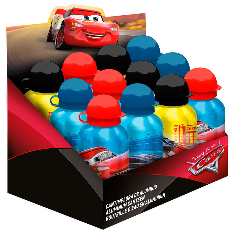 Cantimplora aluminio Cars Disney surtido
