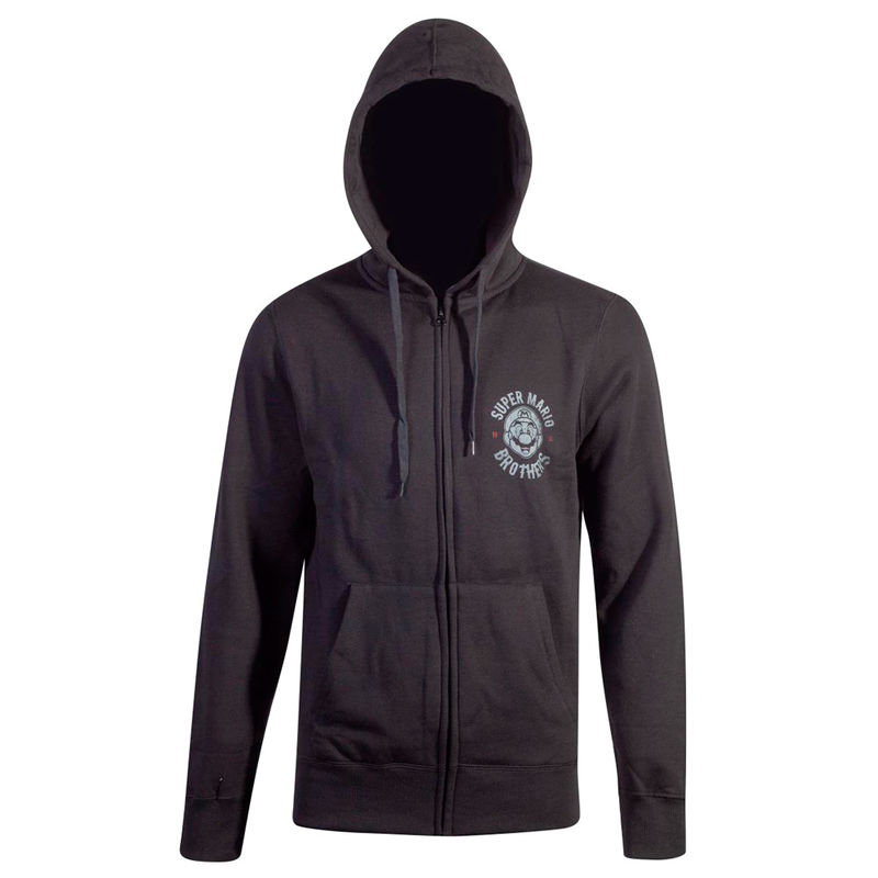 Sudadera capucha Biker Super Mario Nintendo