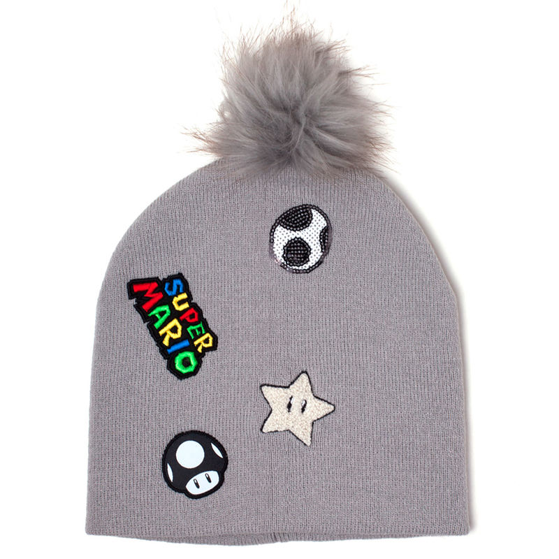 Gorro Parches Super Mario Nintendo