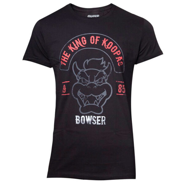 Camiseta Bowser Biker Super Mario Nintendo