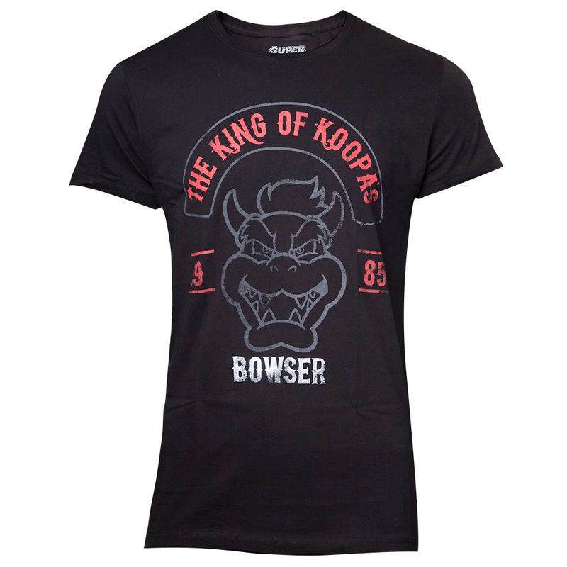 Camiseta Bowser Biker Super Mario Nintendo