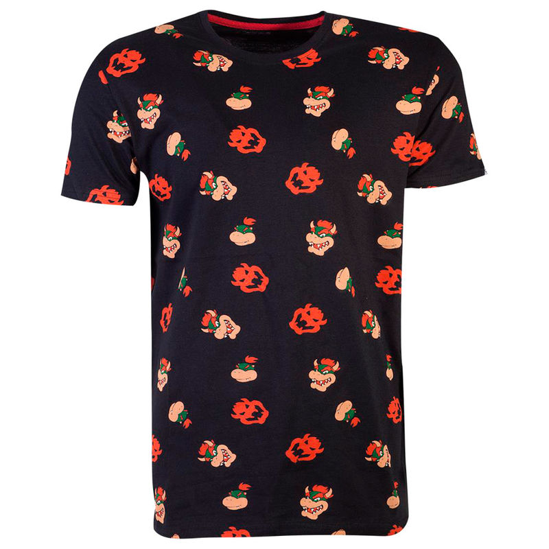 Camiseta Bowser Super Mario Nintendo