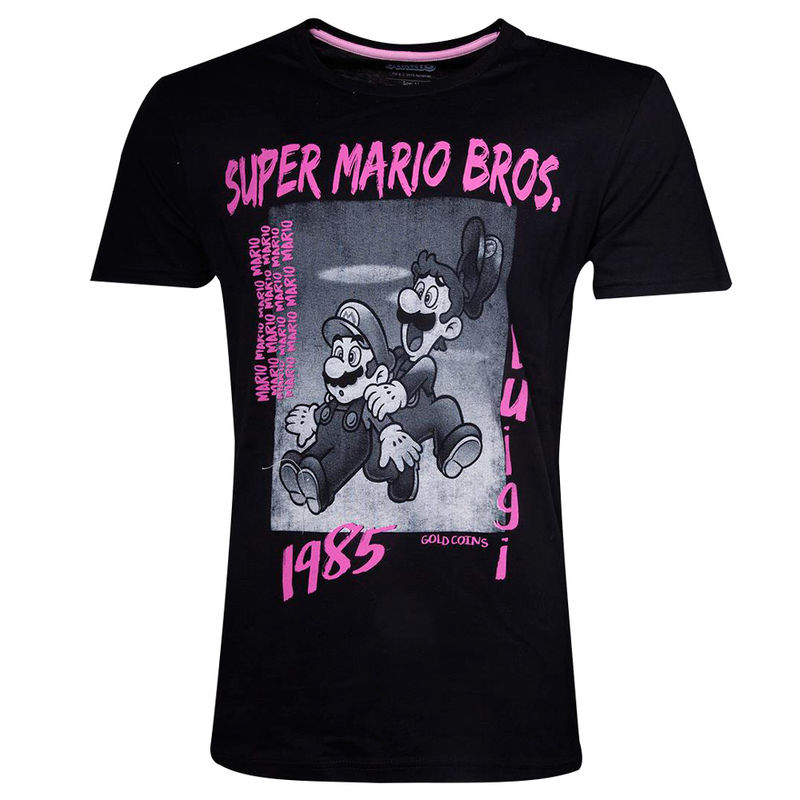 Camiseta Festival Bros Super Mario Nintendo