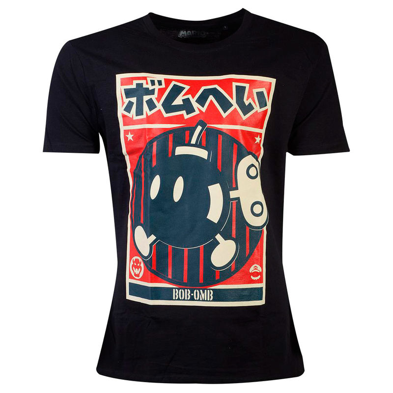Camiseta Bob-Omb Super Mario Nintendo