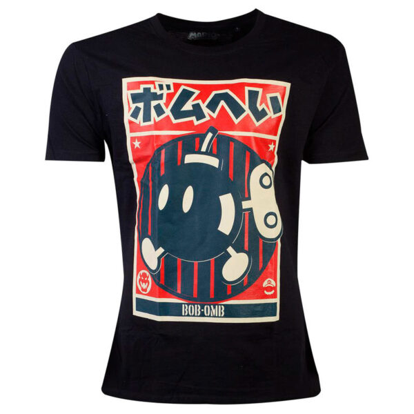 Camiseta Bob-Omb Super Mario Nintendo
