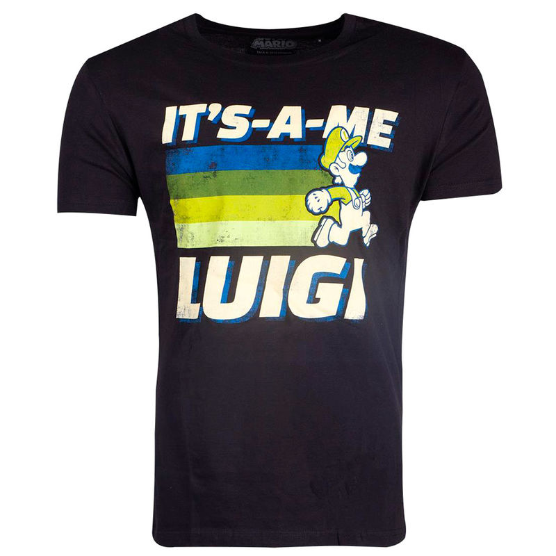 Camiseta Luigi Super Mario Nintendo