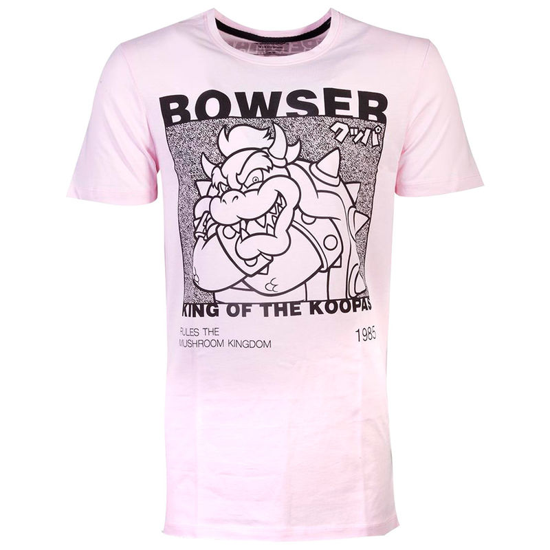 Camiseta Bowser Super Mario Nintendo