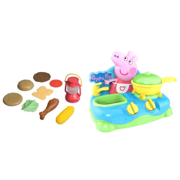Set cocina camping Peppa Pig