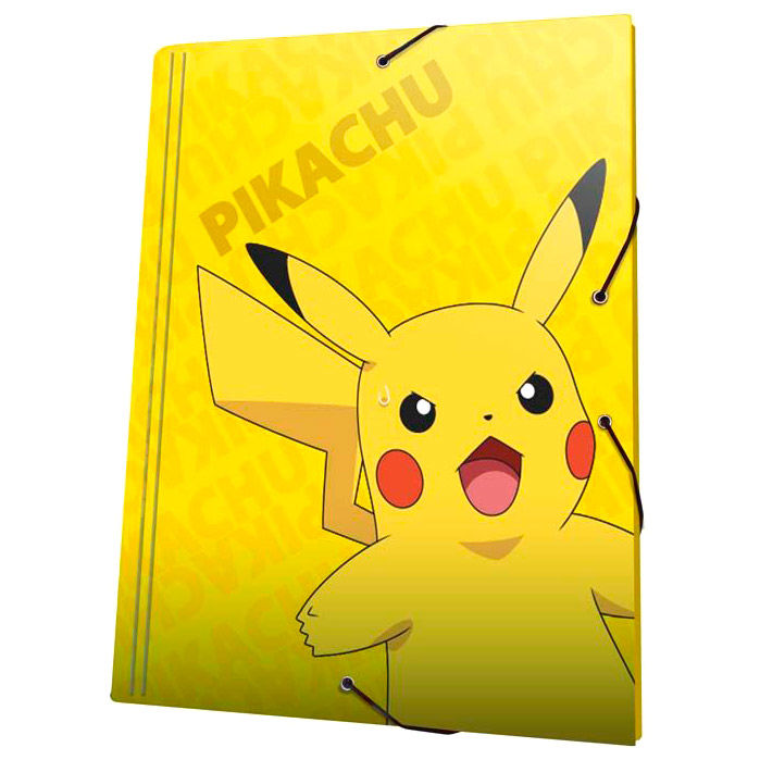 Carpeta A4 Pikachu Pokemon solapas