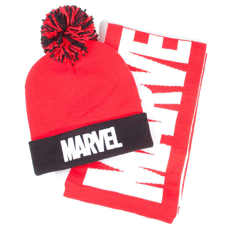 Set gorro y bufanda Marvel