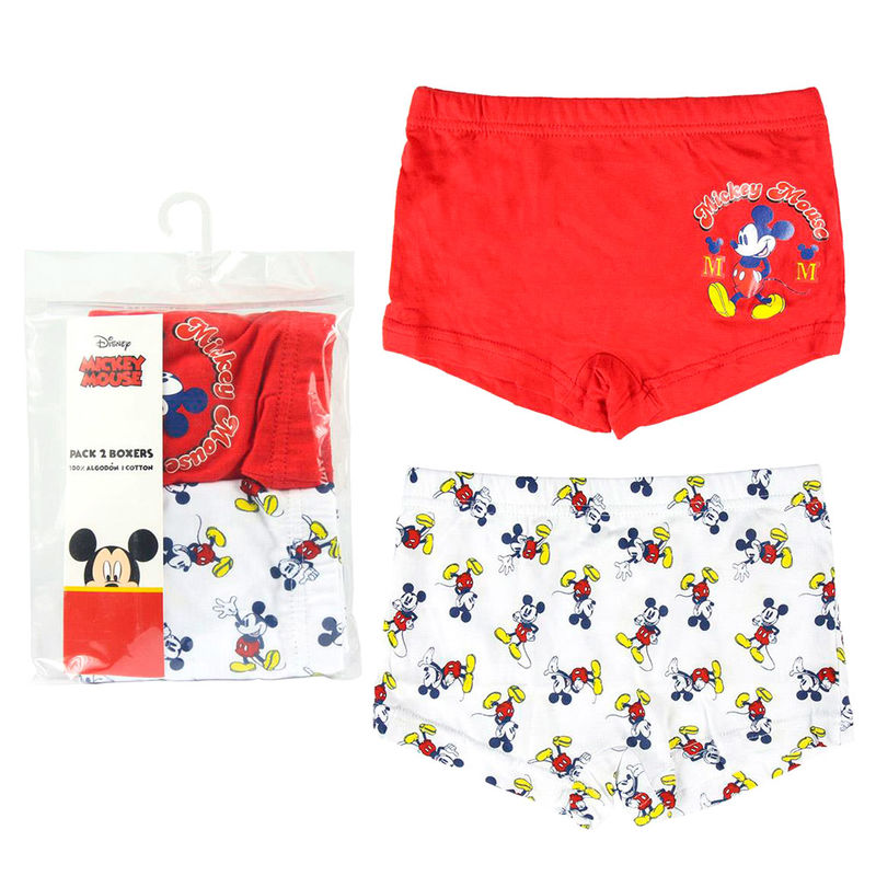 Pack 2 calzoncillos boxer Mickey Disney