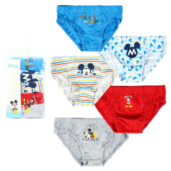 Pack 5 calzoncillos Mickey Disney surtido