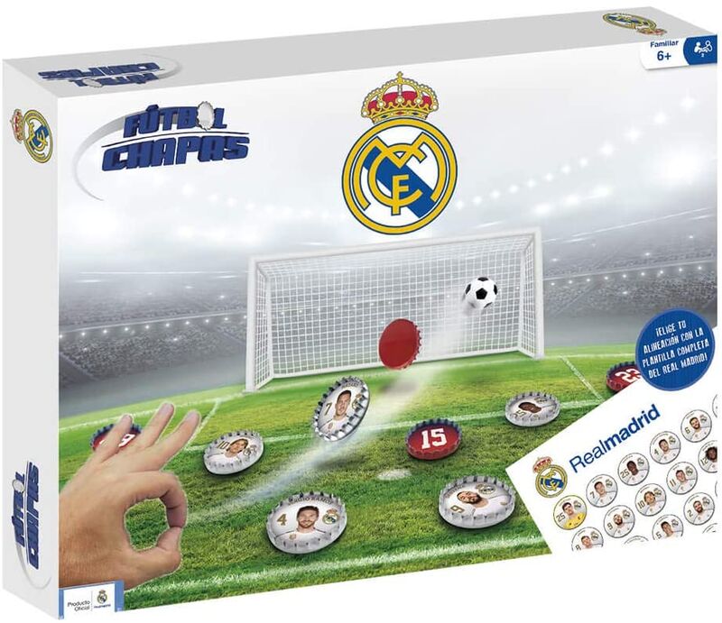 Juego Chapas Real Madrid