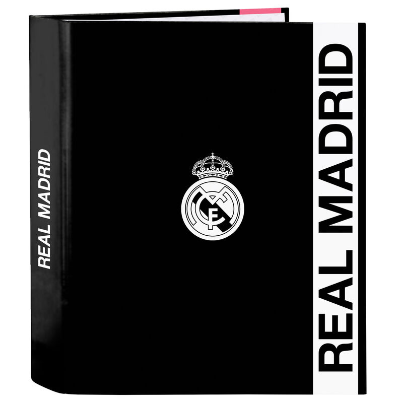 Carpeta A4 Real Madrid anillas lomo ancho