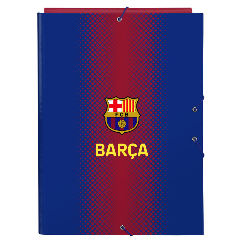 Carpeta A4 F.C. Barcelona solapas