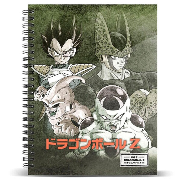 Cuaderno A5 Evil Dragon Ball