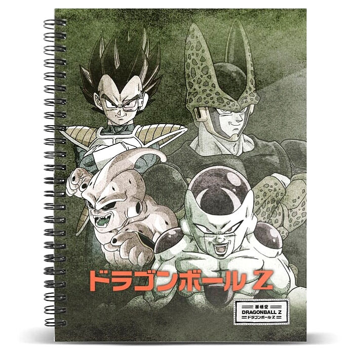 Cuaderno A5 Evil Dragon Ball