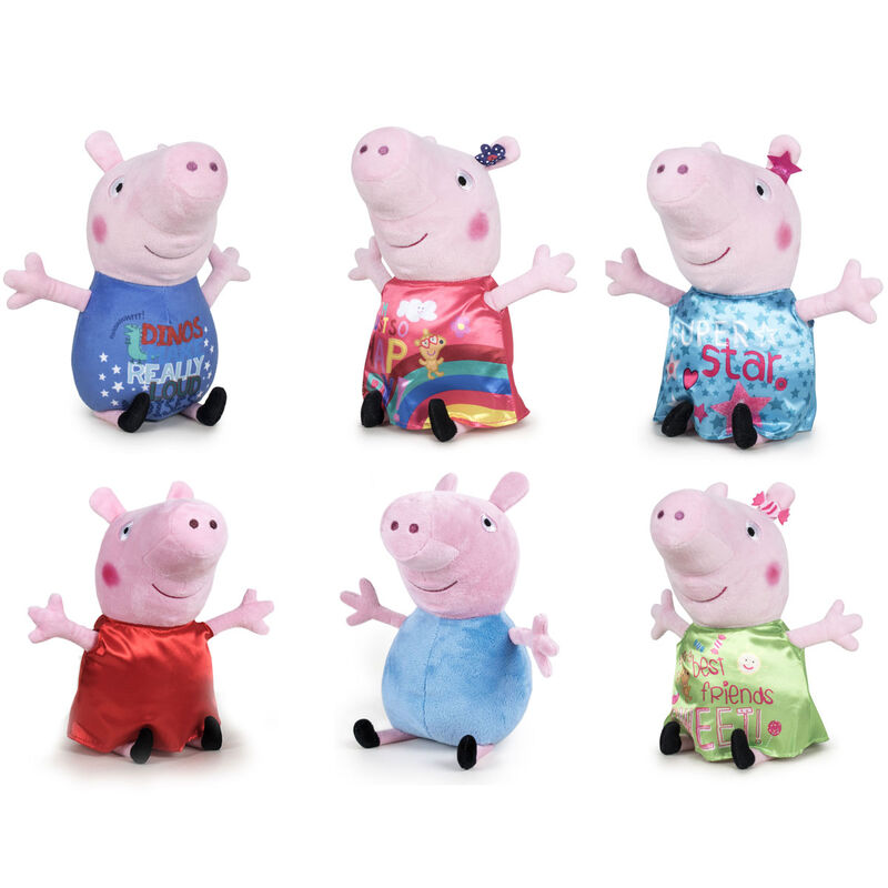 Peluche Peppa Pig Happy Oink surtido 20cm
