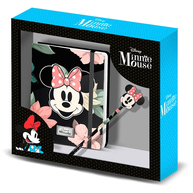Set diario + boligrafo Minnie Bloom Disney