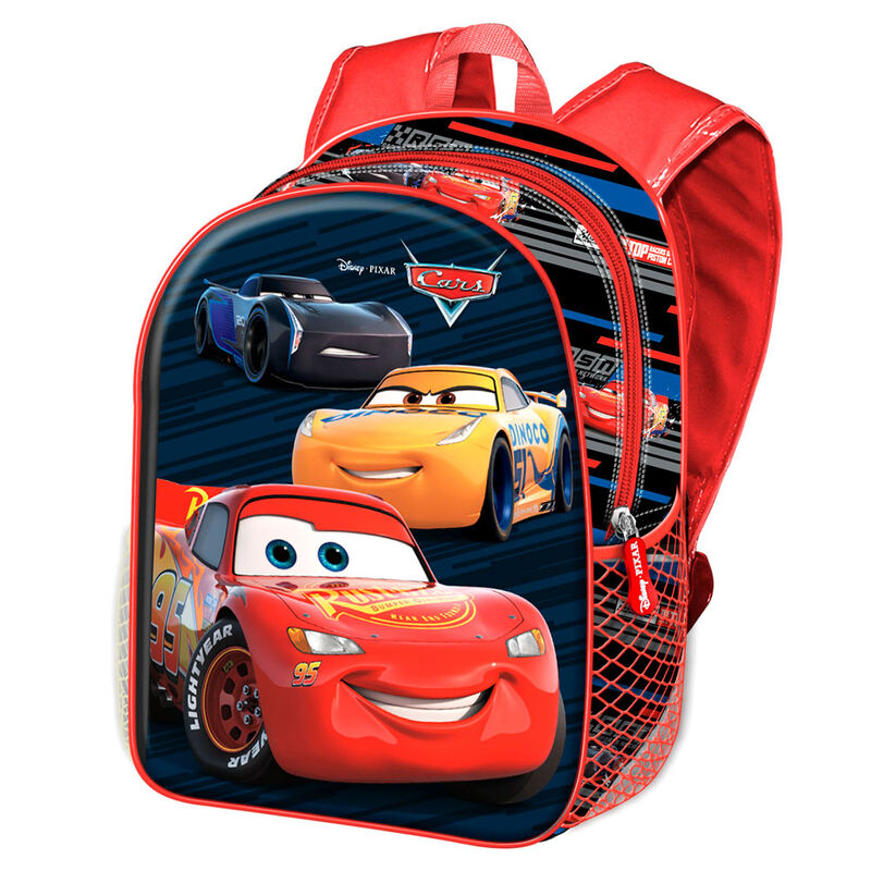 Mochila 3D Friends Cars 3 Disney 31cm