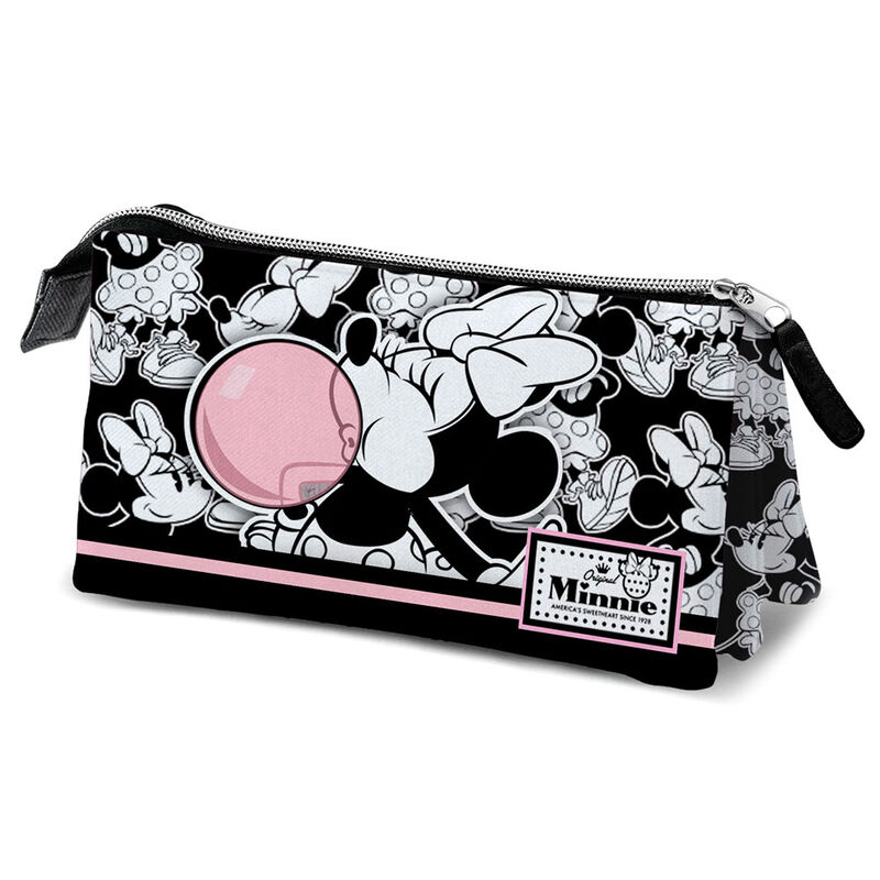 Portatodo Minnie Bubblegum Disney triple