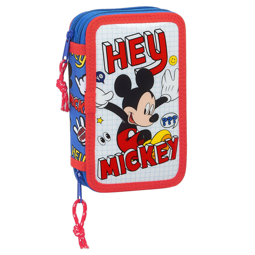 Plumier Mickey Disney doble 28pzs