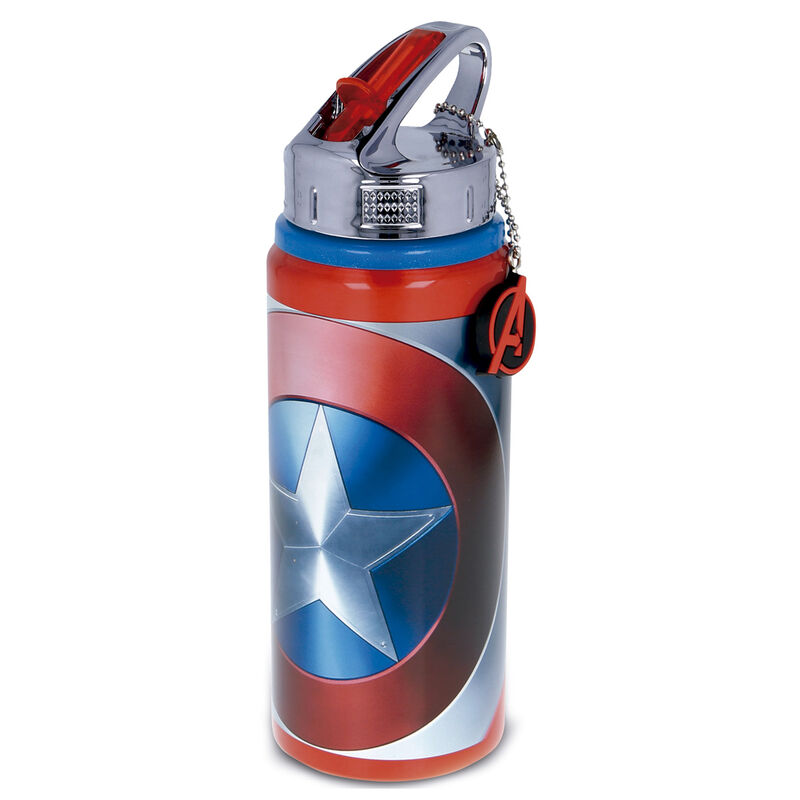 Botella sport aluminio Shield Capitan America Marvel
