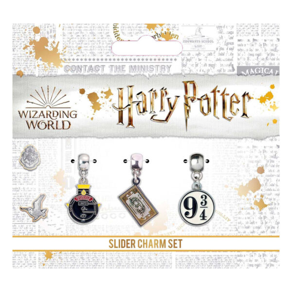 Set 3 colgantes Howgarts Express Harry Potter surtido