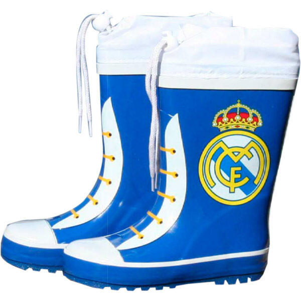 Botas agua azules cierre ajustable Real Madrid